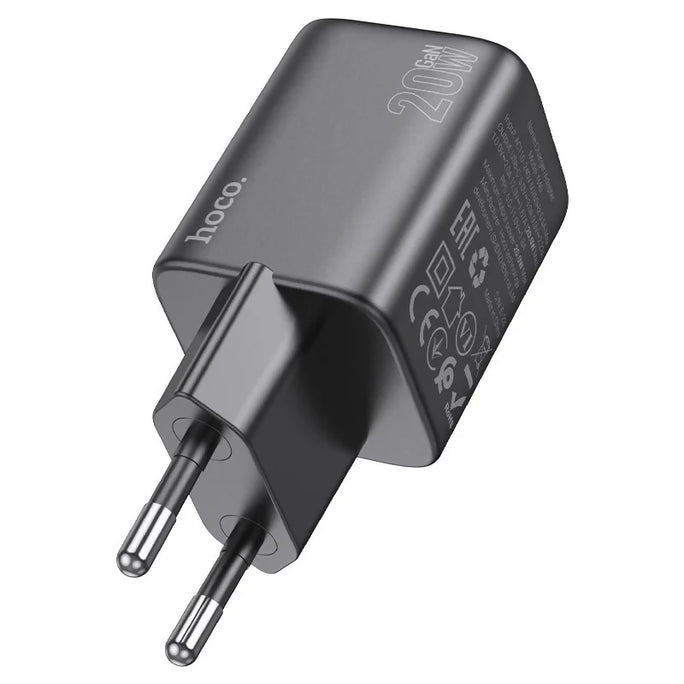 HOCO N40 Mighty PD 20W Single Port Type-C Fast Wall Charger