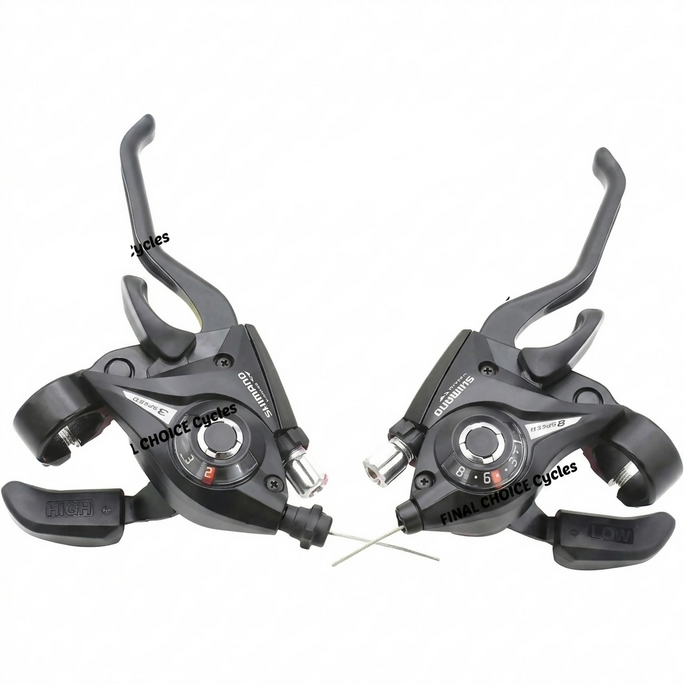 Original SHIMANO Gear Shifter Set Pair FRONT & BACK SET bicycle