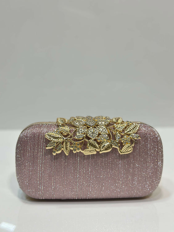 Luxury Embellished Bridal Clutch Bag for Women - Elegant Wedding & Party Evening Purse